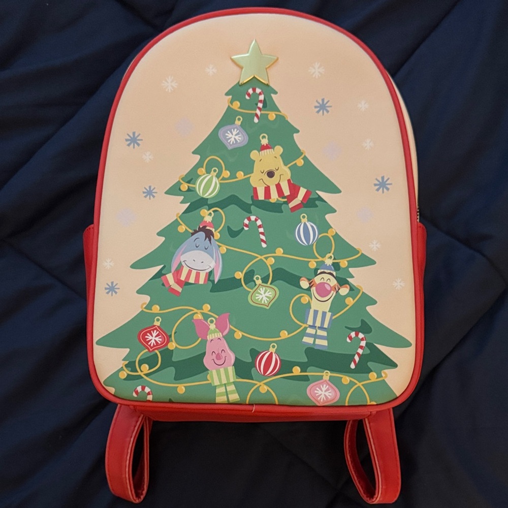 HerUniverse Christmas Tree Backpack Winnie the Pooh